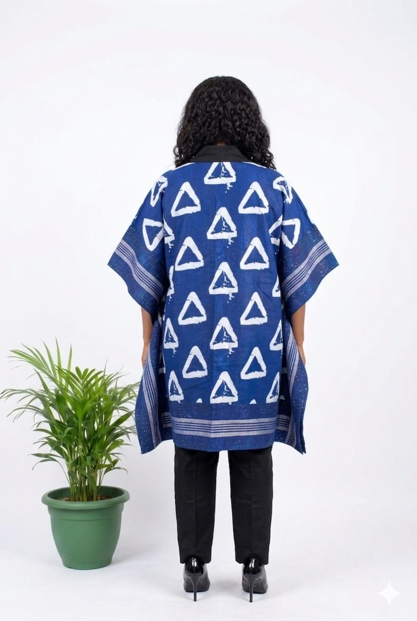 auto draft Adetola Ankara & Aso Oke Kimono Set - Image 2